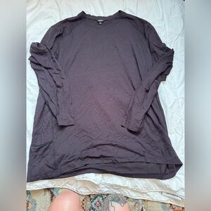 Men's Black Long Sleeve Shirt